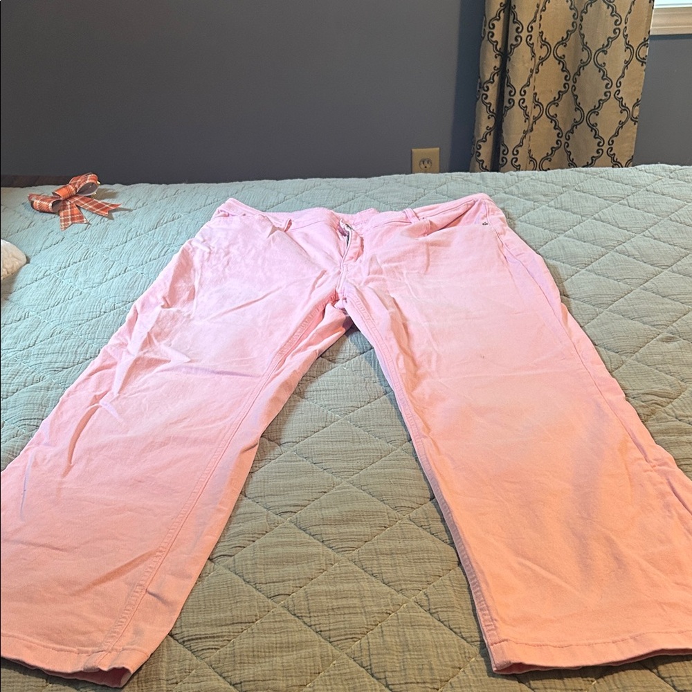 Amazon Pink Flare & Wide Leg Jeans